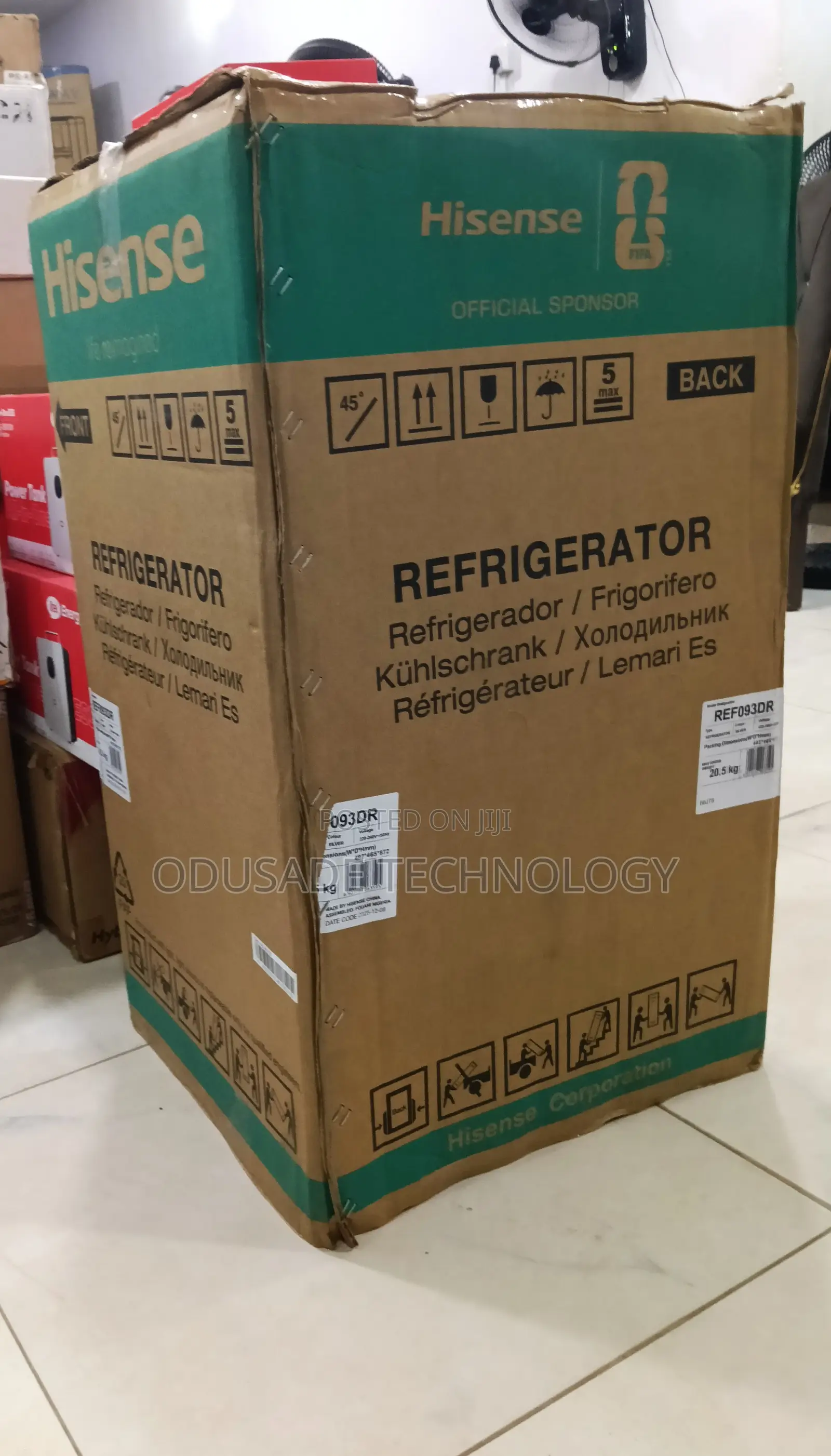 Hisense Ref093dr Home Refrigerator 90l
