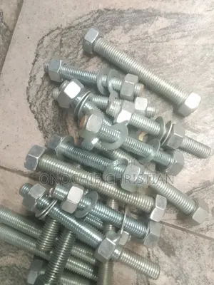 3/4x200 Stud Boit and Nut