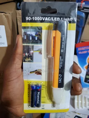 Non-Contact Voltage Detector Pen Tests Alternating Current From 90V To