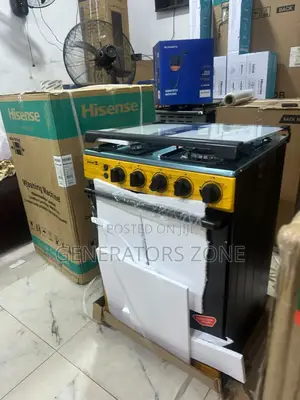 Scanfrost 4 Burner Gas Cooker 60cm