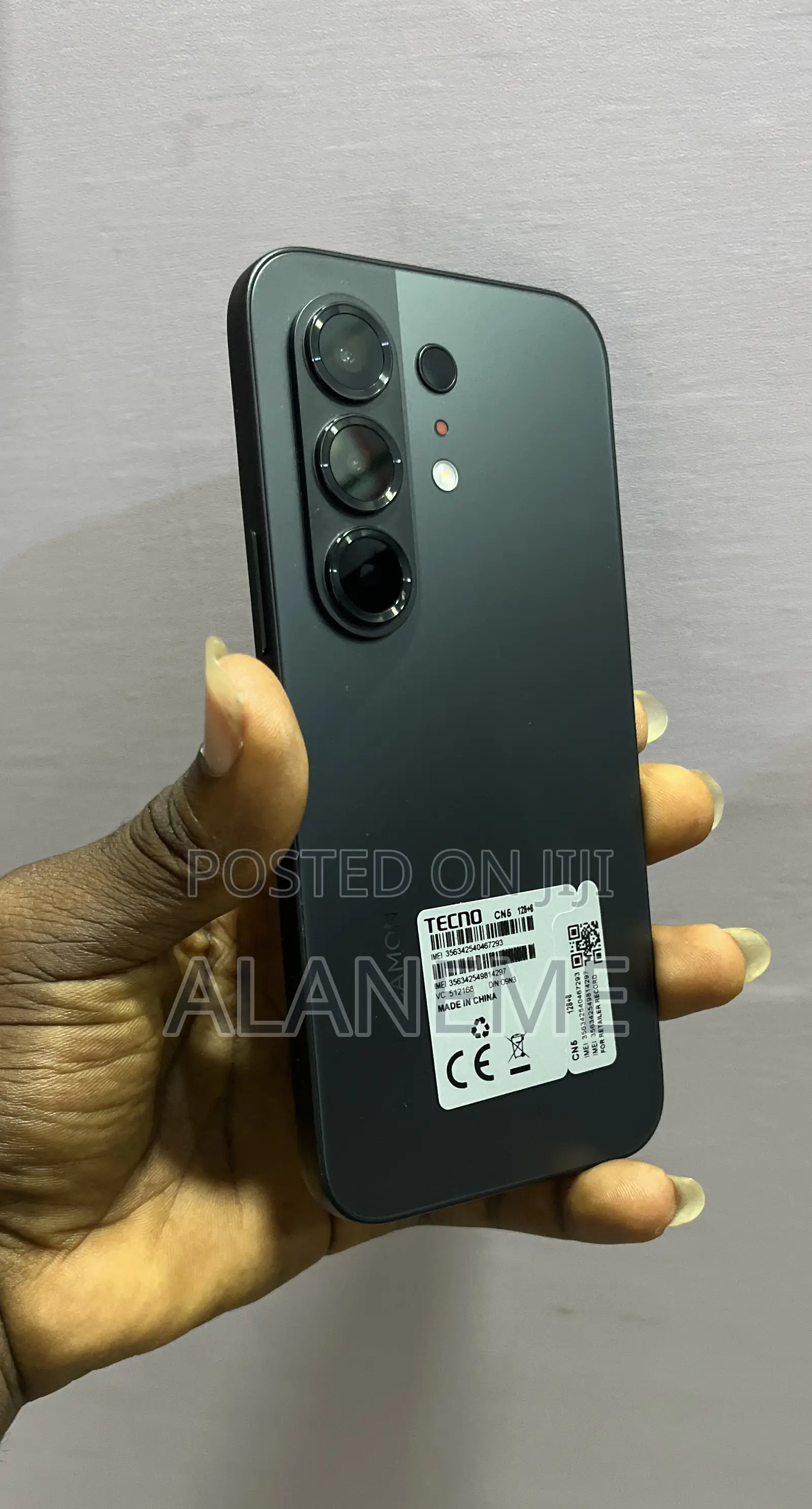 Tecno Camon 50 256 GB Black