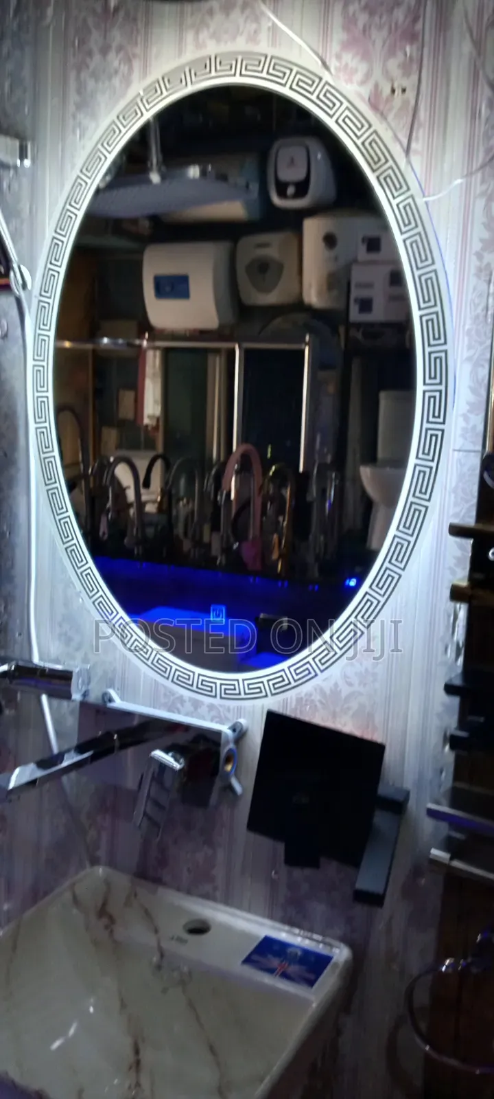 Oval Bathroooom LED Mirror