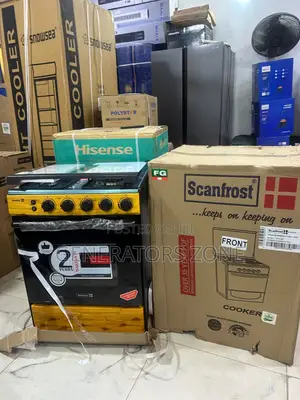 Scanfrost 60x60 4 Burner Easy Maintenance Cooker