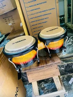 Professional Yamaha Bongo Drums With Stand