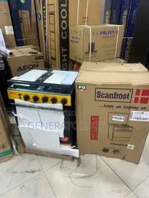Scanfrost 60x60 4 Burner Auto Ignition Cooker