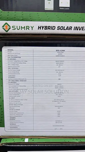 Sumry 4.2kVA (24 Volt ) Hybrid Inverter
