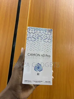 New Tecno Camon 40 Pro 5G 256 GB Silver