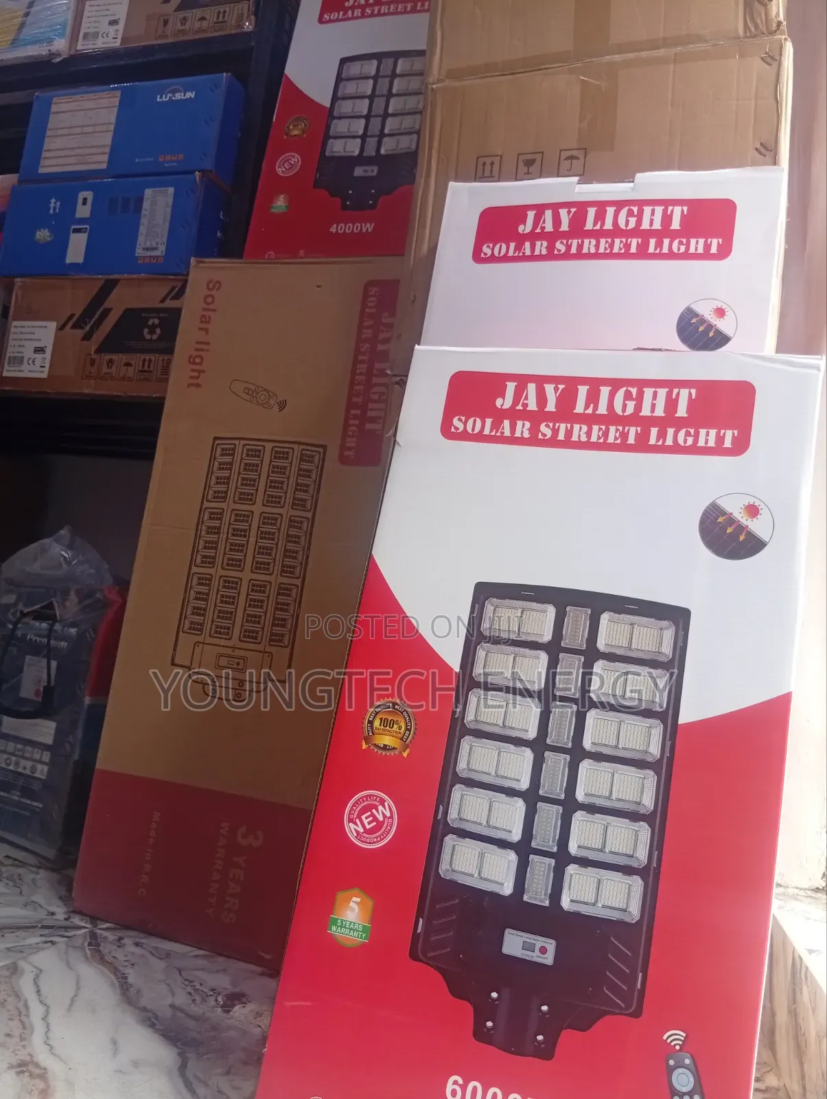 6000watt Solar Lights