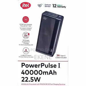 Itel Power Pulse 40000mAh