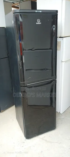 Tokunbo INDESIT Black Double Door Fridge and Freezer