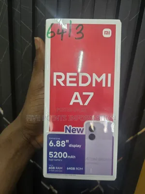 New Xiaomi Redmi A7 64 GB Black