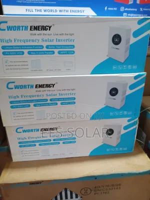 CworthEnergy 6kVA 48VHybridSolar Inverter(6000W)MPPT120A Pure SineWave