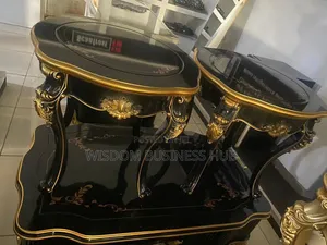 Turkish Palace Center Table With Two Side Stools