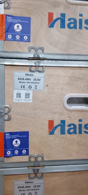 8kwh 24v White Haisic Lithium Battery