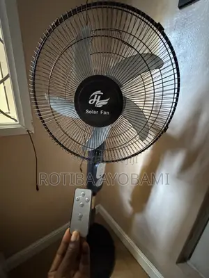 Solar Rechargeable Fan