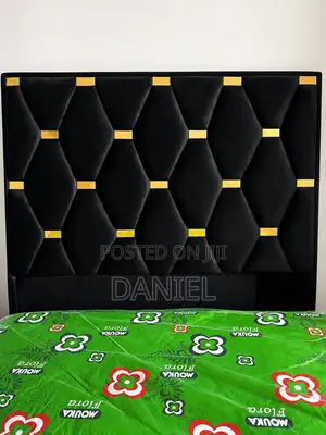6by6 Fully Padded Bed Frame (Black)