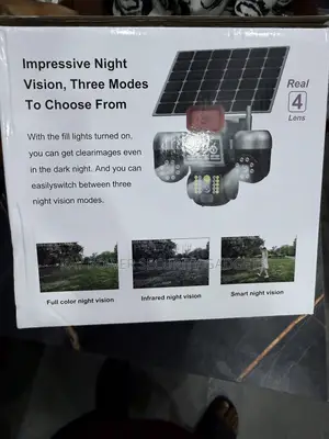 4G 4 Lens Solar Camera T44
