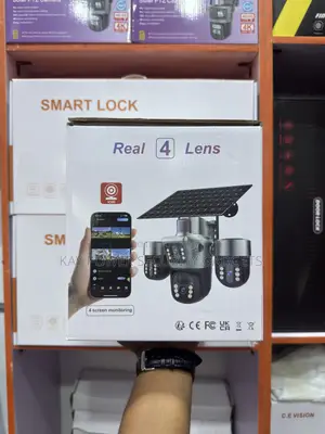 4G 4 Lens Solar Camera T44