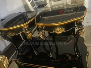 Classic Mahogany Nesting Center Table Set