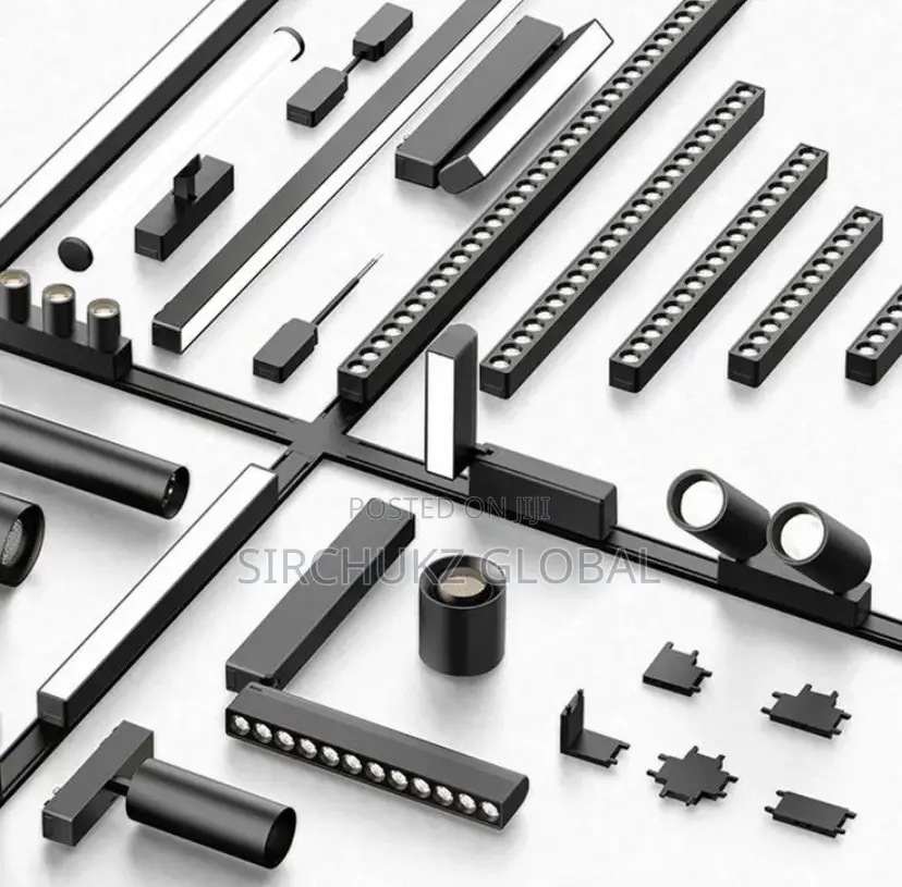 Magnetic Track Lights and Rail