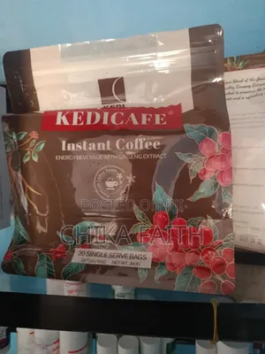 Boost Your Energy Brain Power! Kedi Ginseng Coffee (20 Sachets)