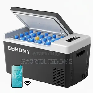 Portable Refrigerator 12/24v DC 100-240v AC, Portable Freezer