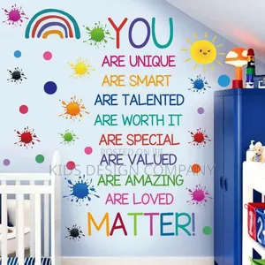 Positive Affirmation Wall Art for Kids Room