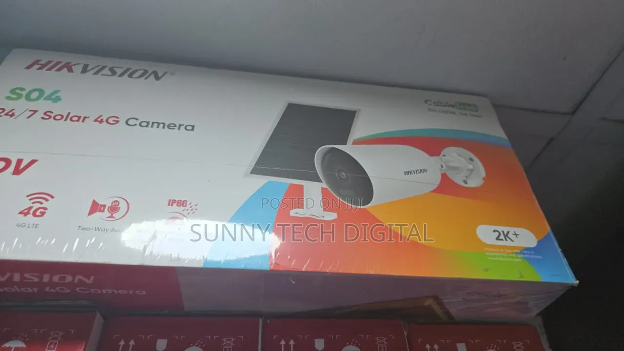 Hikvision 4g Solar Camera