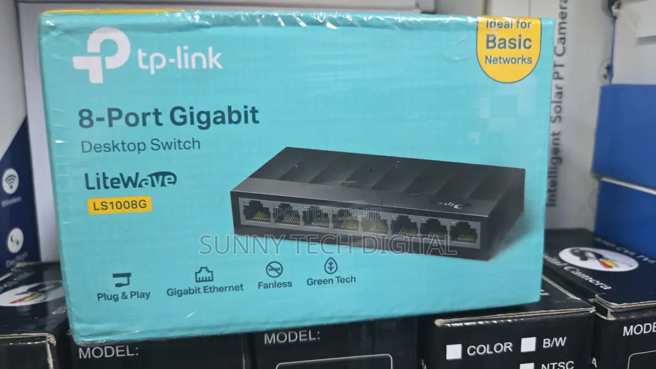 8 Port Gigabit Desktop Switch