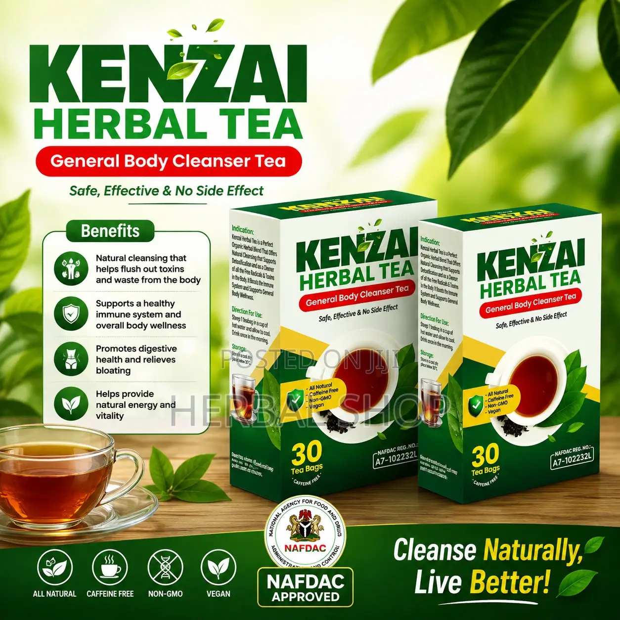 Kenzai Herbal Tea