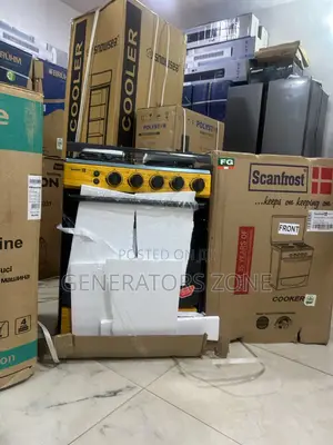 Scanfrost 60x60 4 Burner Gas Cooker for Daily Cooking