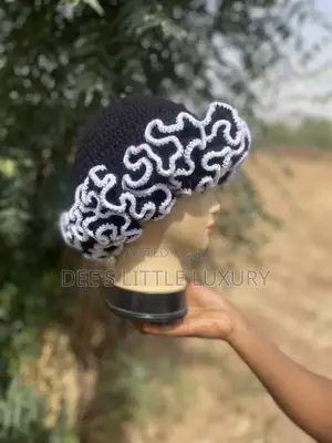 Crochet Ruffle Hat
