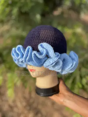 Crochet Ruffle Hat