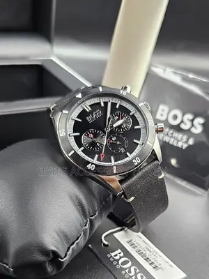 High Quality Hugo Boss Leather Watch