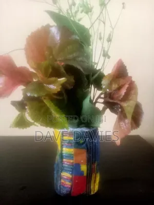 Amoeba Themed Avant Garde Flower Vase