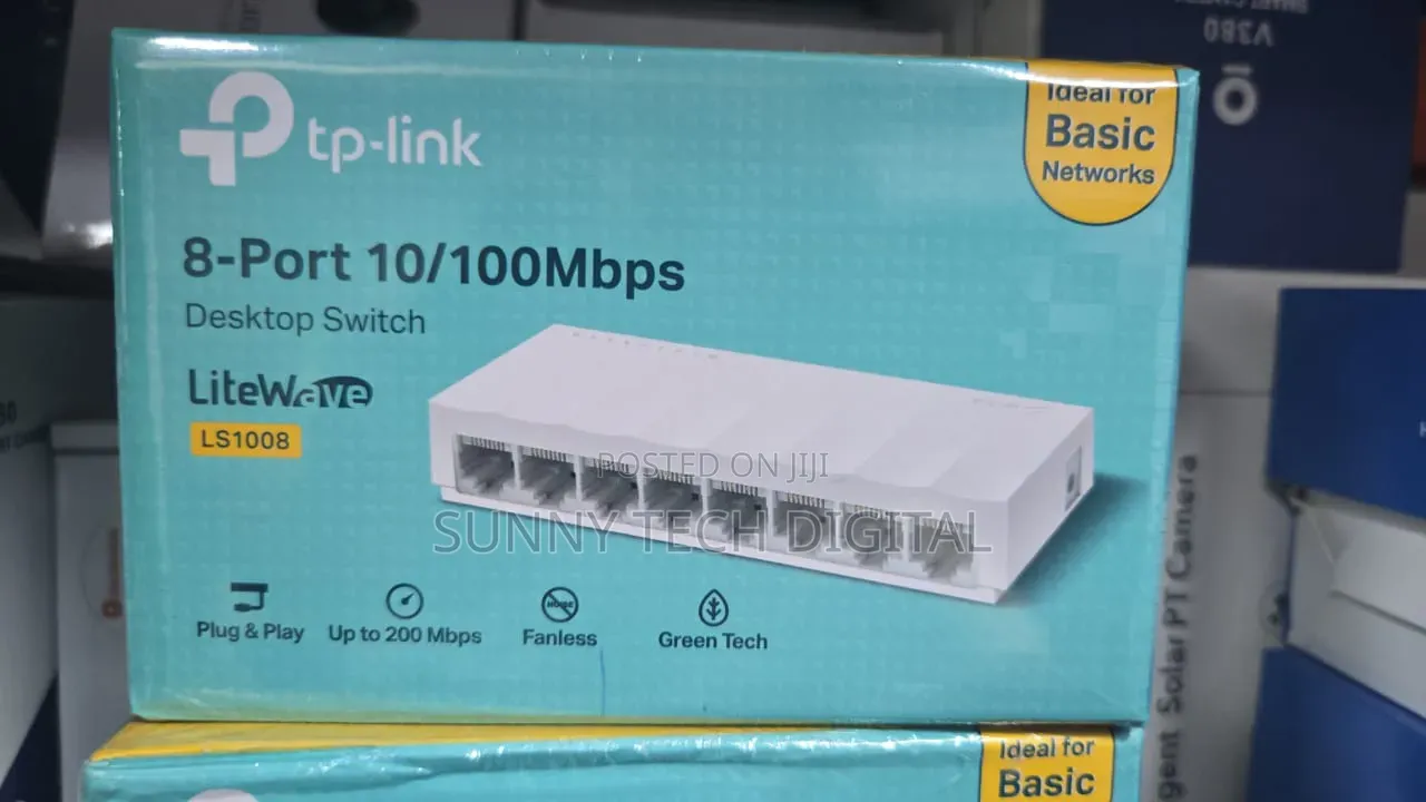 8 Port 10/100Mbps Desktop Switch