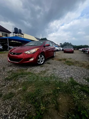 Hyundai Elantra GLS 2012 Red