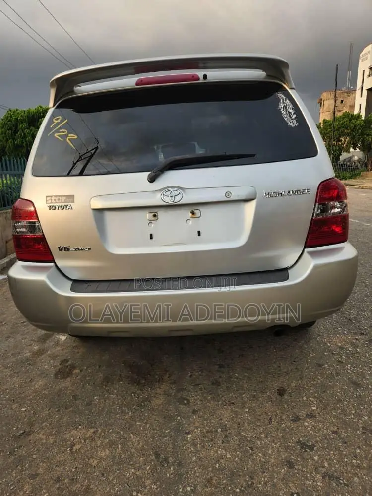 Toyota Highlander Limited V6 2007 Gold