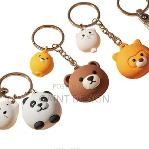 Customized Silicone PVC Key Holder Logo