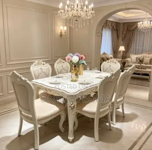 Luxury Dining Table With 6chairs