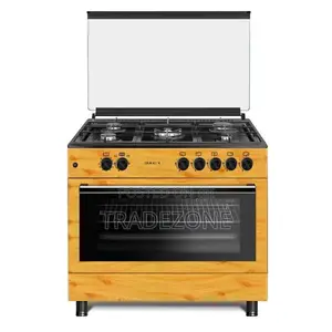 Maxi 60*90cm 5 Burner Wood Finish Gas Cooker | MAX 60*90(5B) WOOD