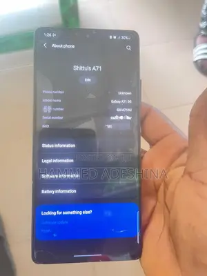Samsung Galaxy A71 5G 128 GB Black