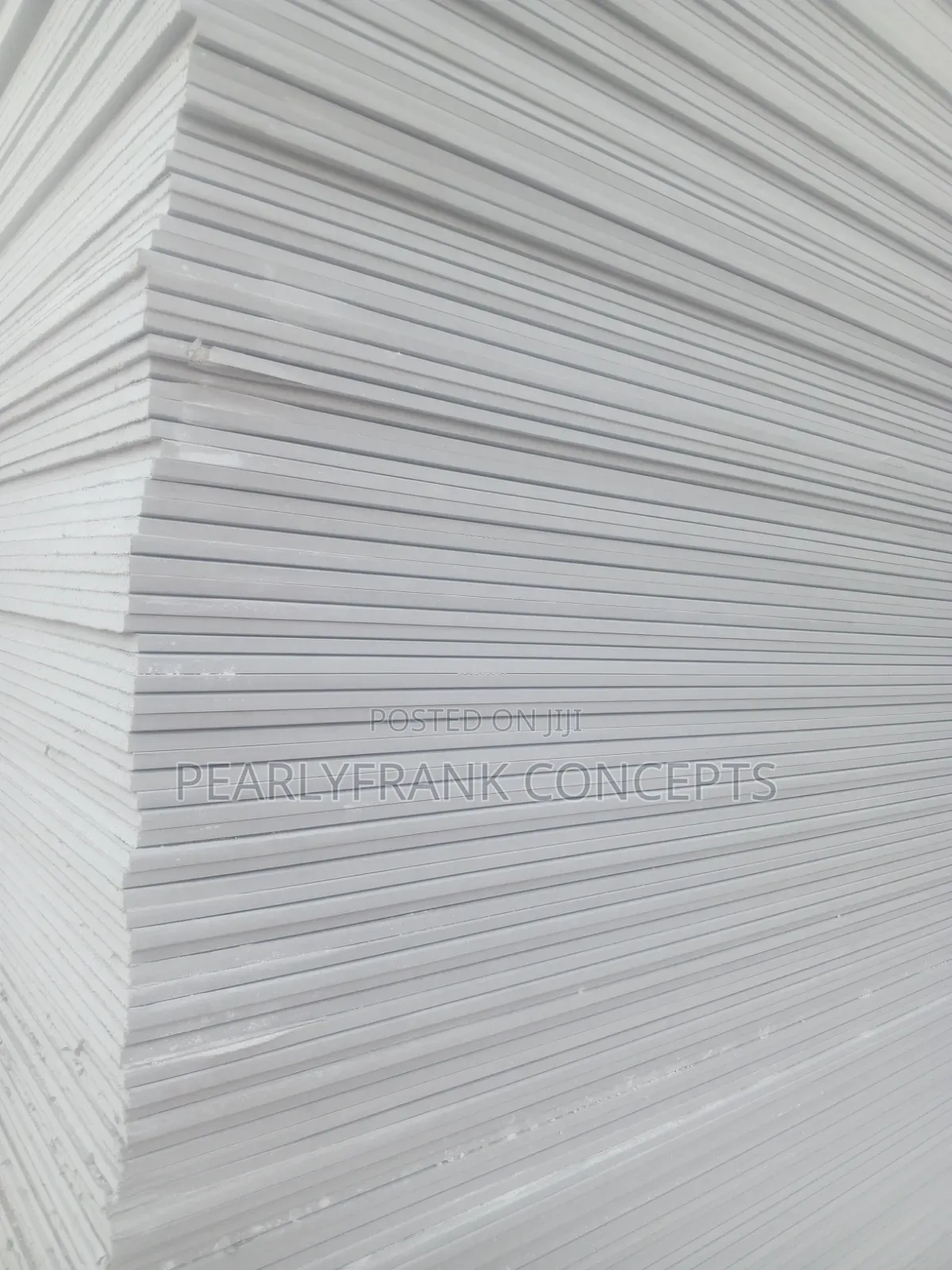Gypsum Board.