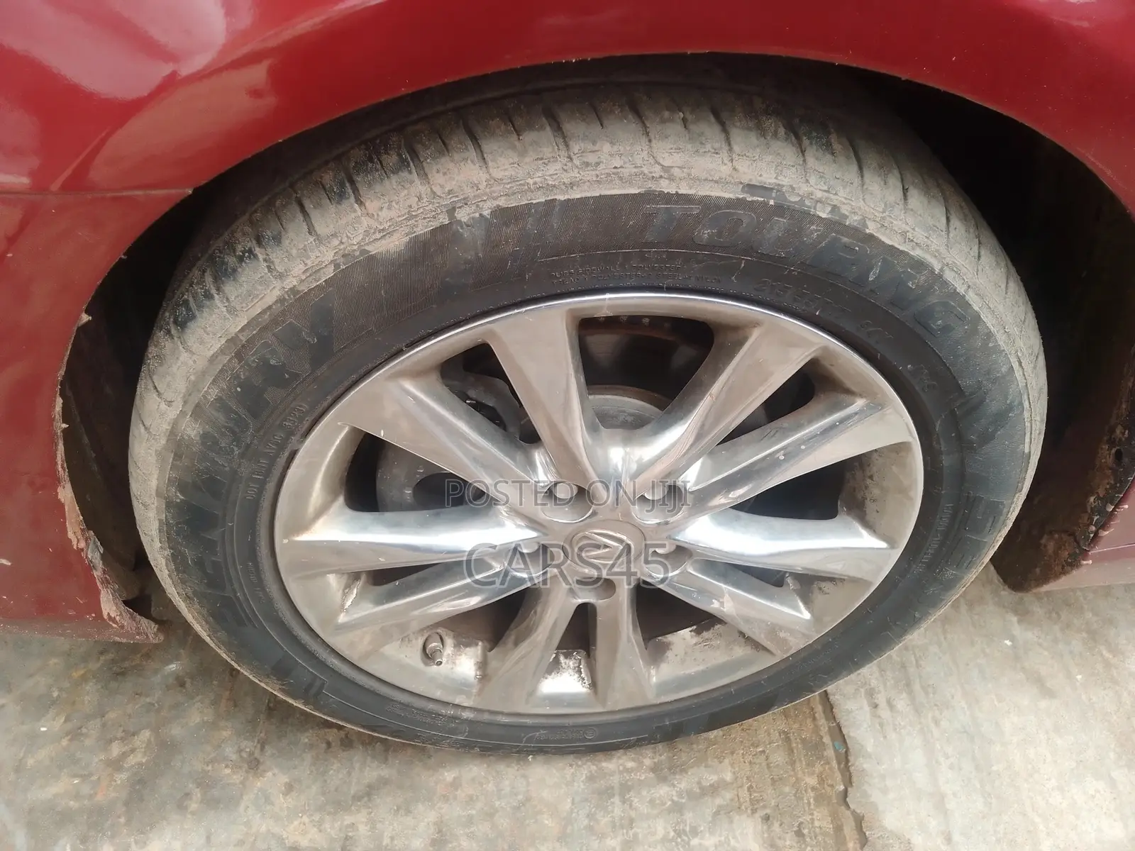 Lexus ES 350 2011 Red