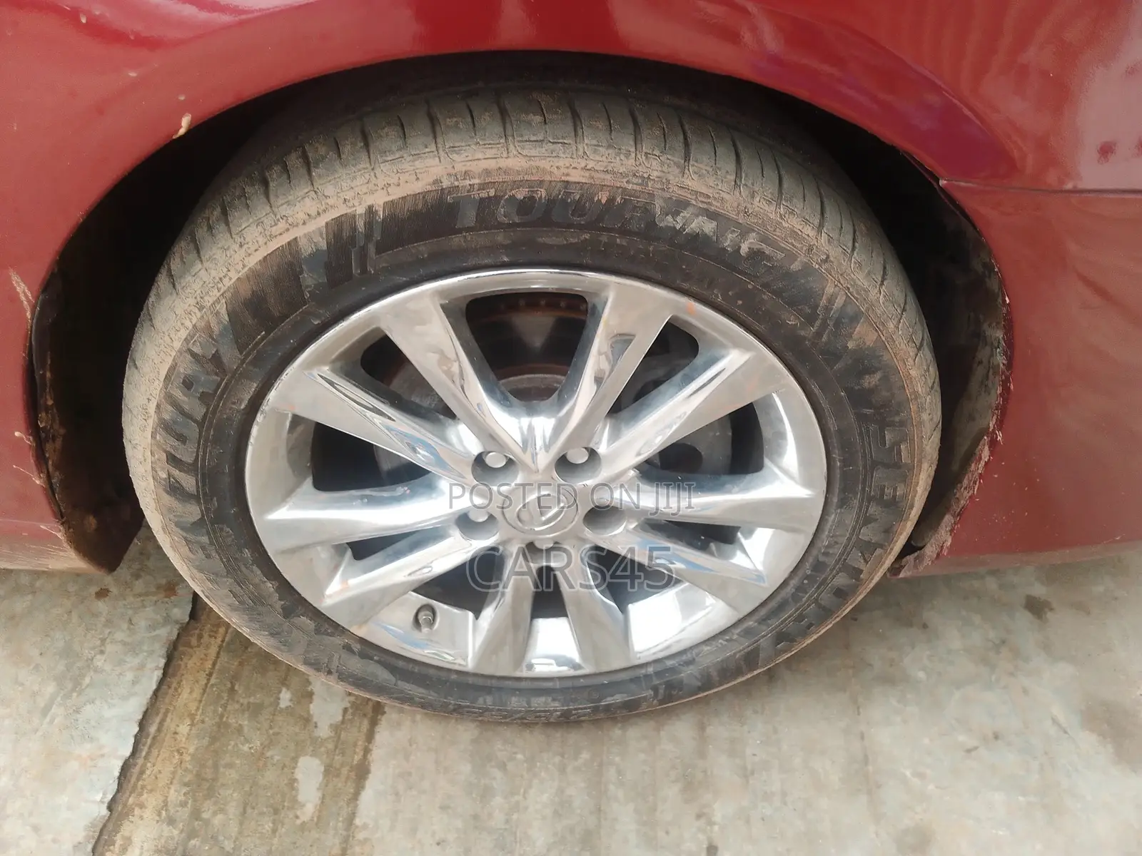 Lexus ES 350 2011 Red