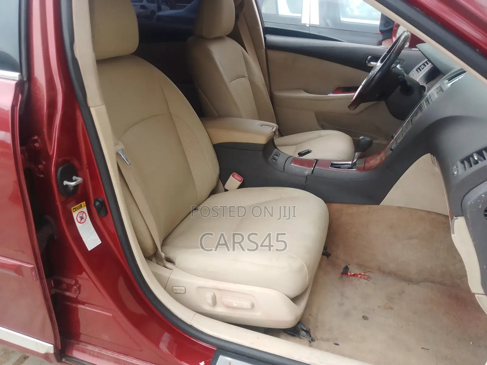 Lexus ES 350 2011 Red