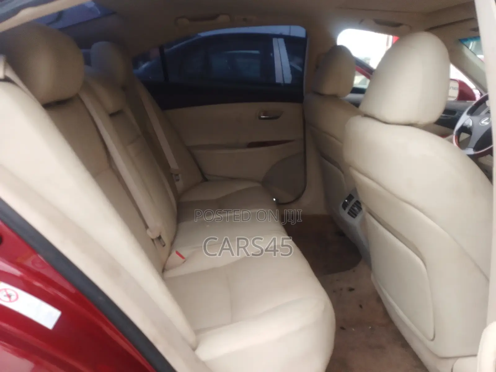 Lexus ES 350 2011 Red