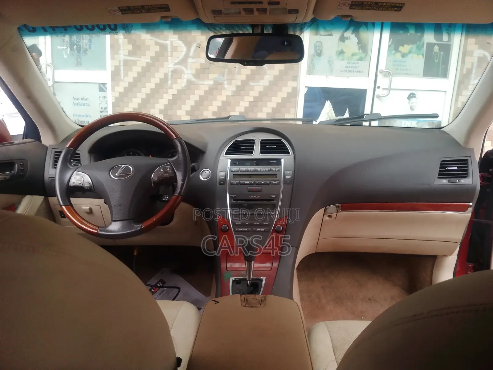 Lexus ES 350 2011 Red