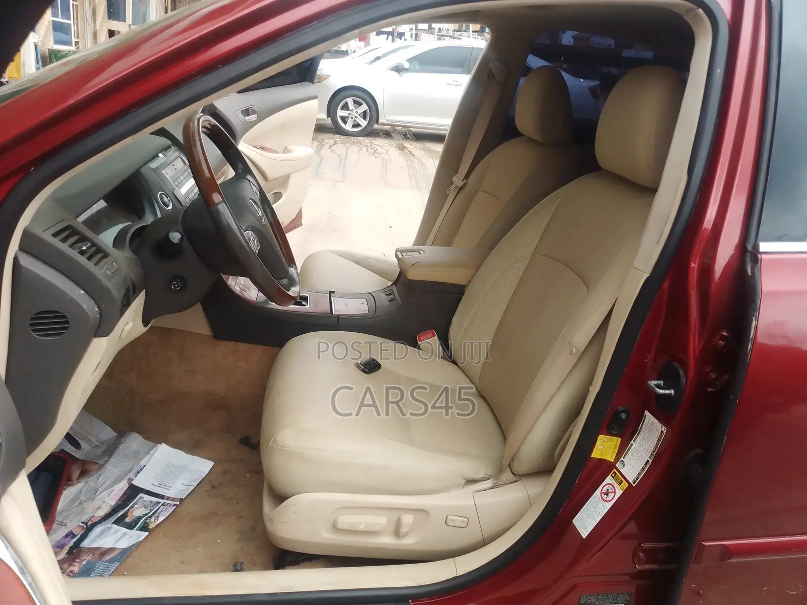 Lexus ES 350 2011 Red