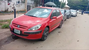 Peugeot 307 2007 Red